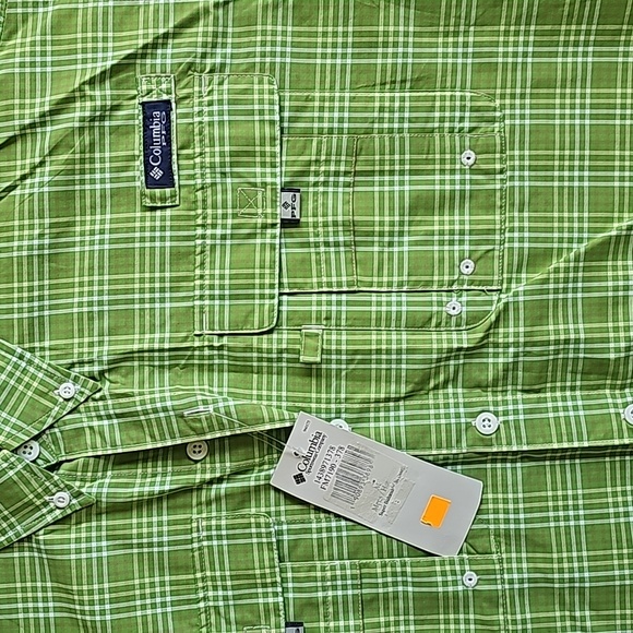 Columbia super bahama Medium green performance fishing gear - Picture 2 of 5